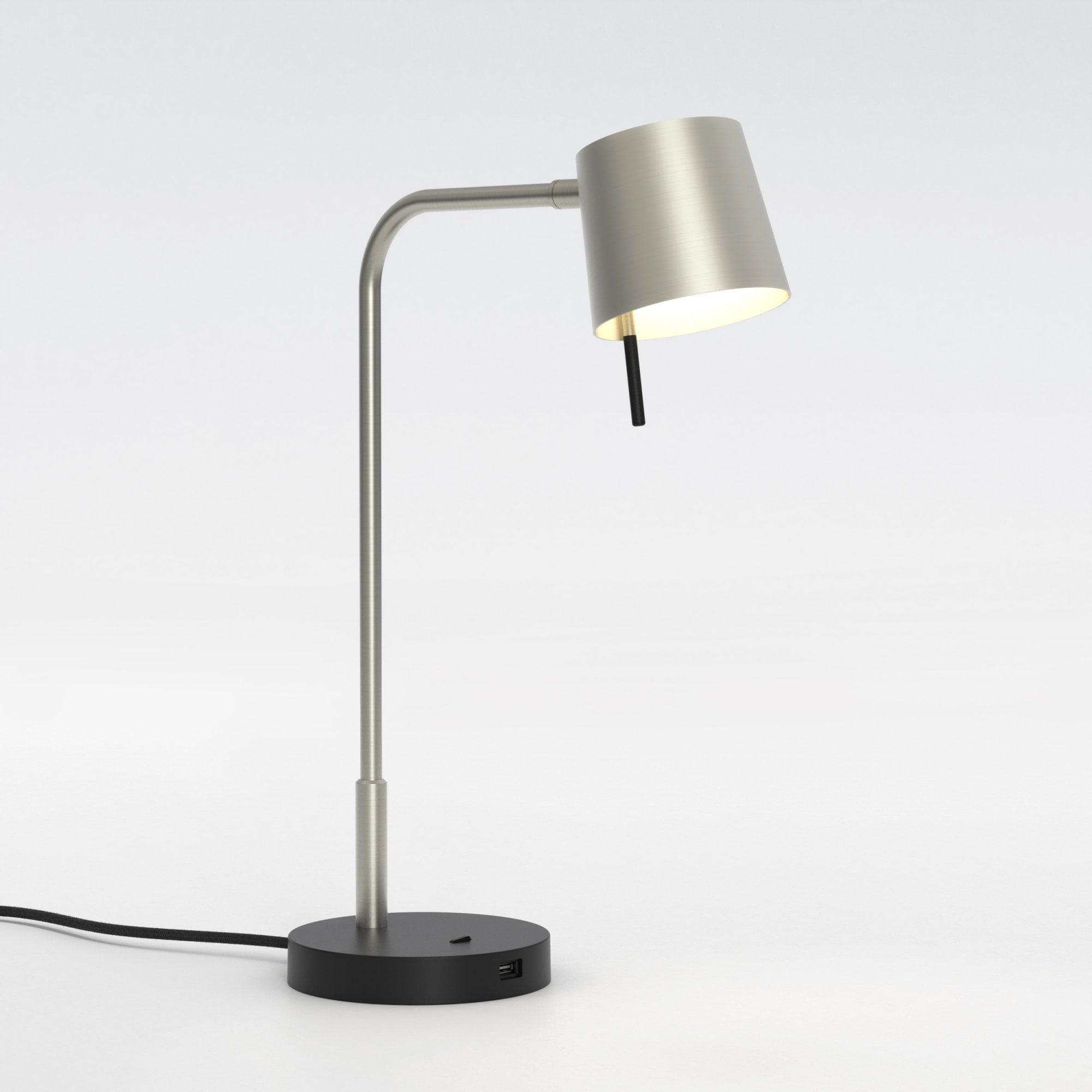1444007 Miura Desk USB LED Table Light Matt Nickel