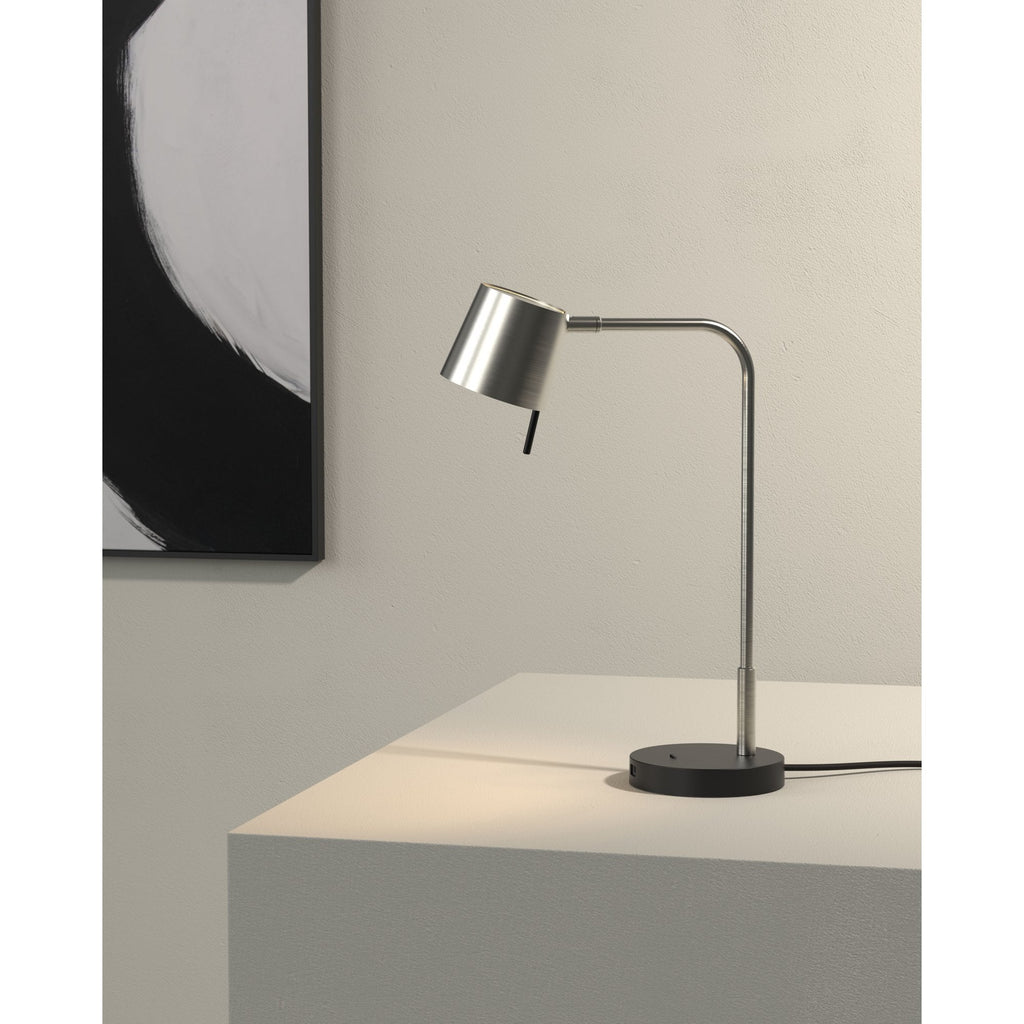 1444007 Miura Desk USB LED Table Light Matt Nickel