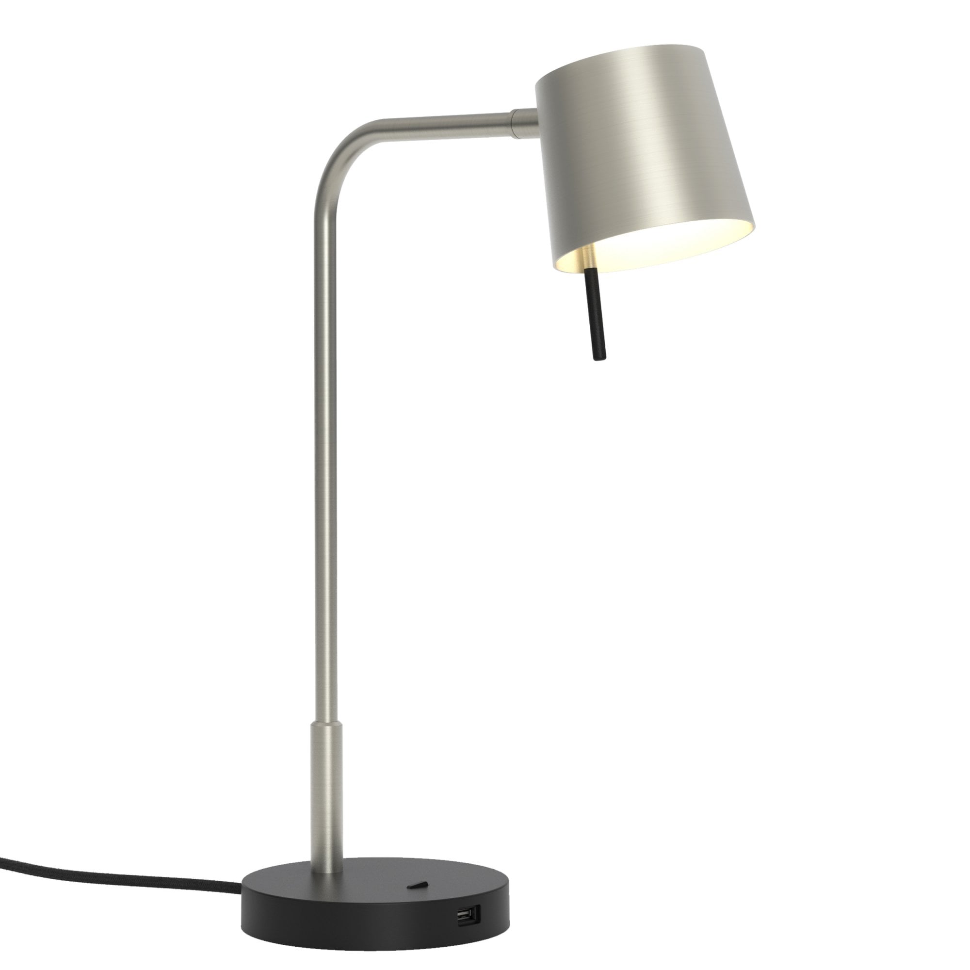 1444007 Miura Desk USB LED Table Light Matt Nickel