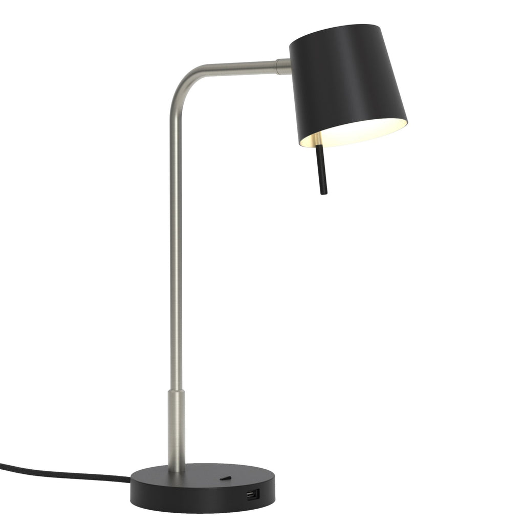 1444007 Miura Desk USB LED Table Light Matt Nickel