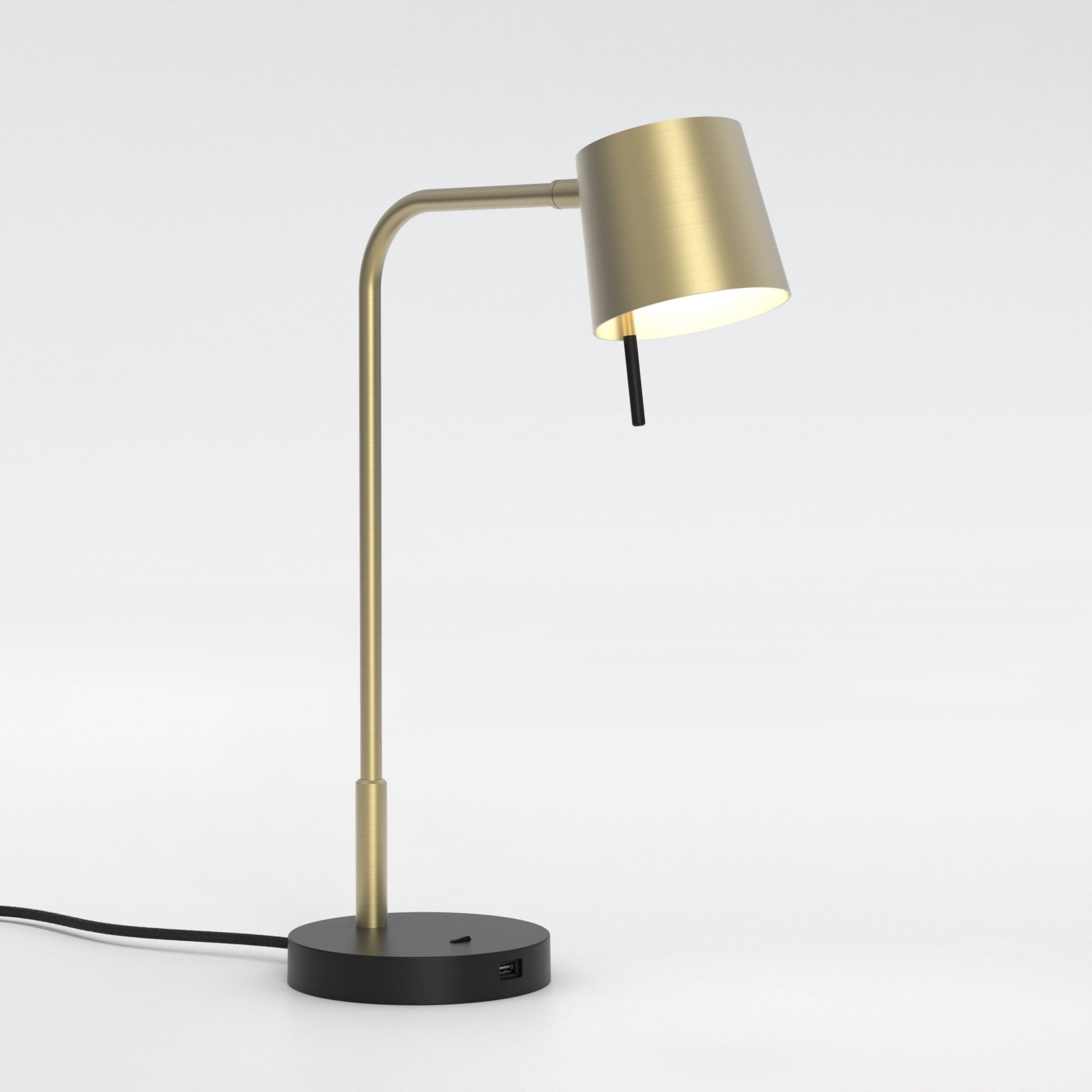 1444008 Miura Desk USB LED Table Light Matt Gold