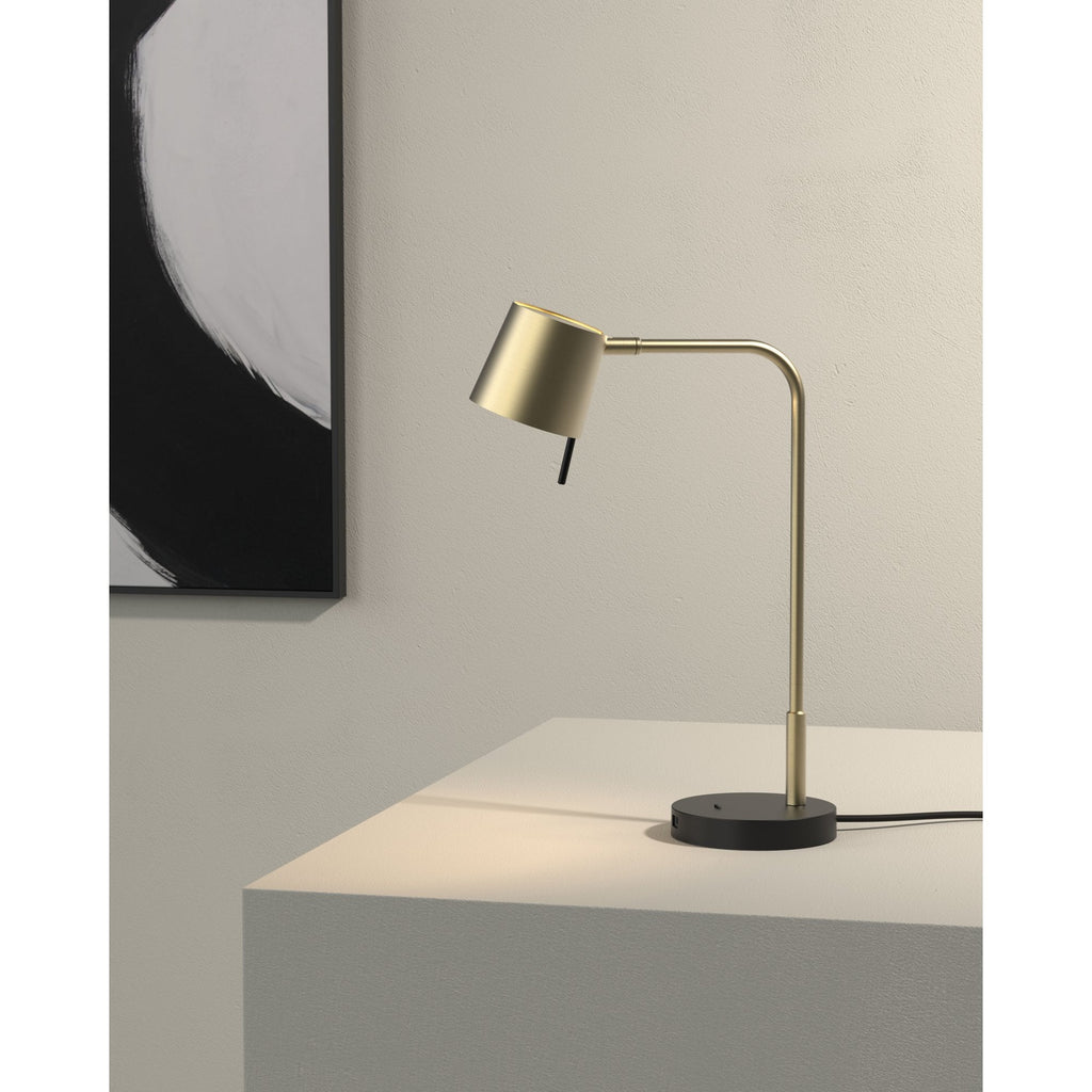 1444008 Miura Desk USB LED Table Light Matt Gold