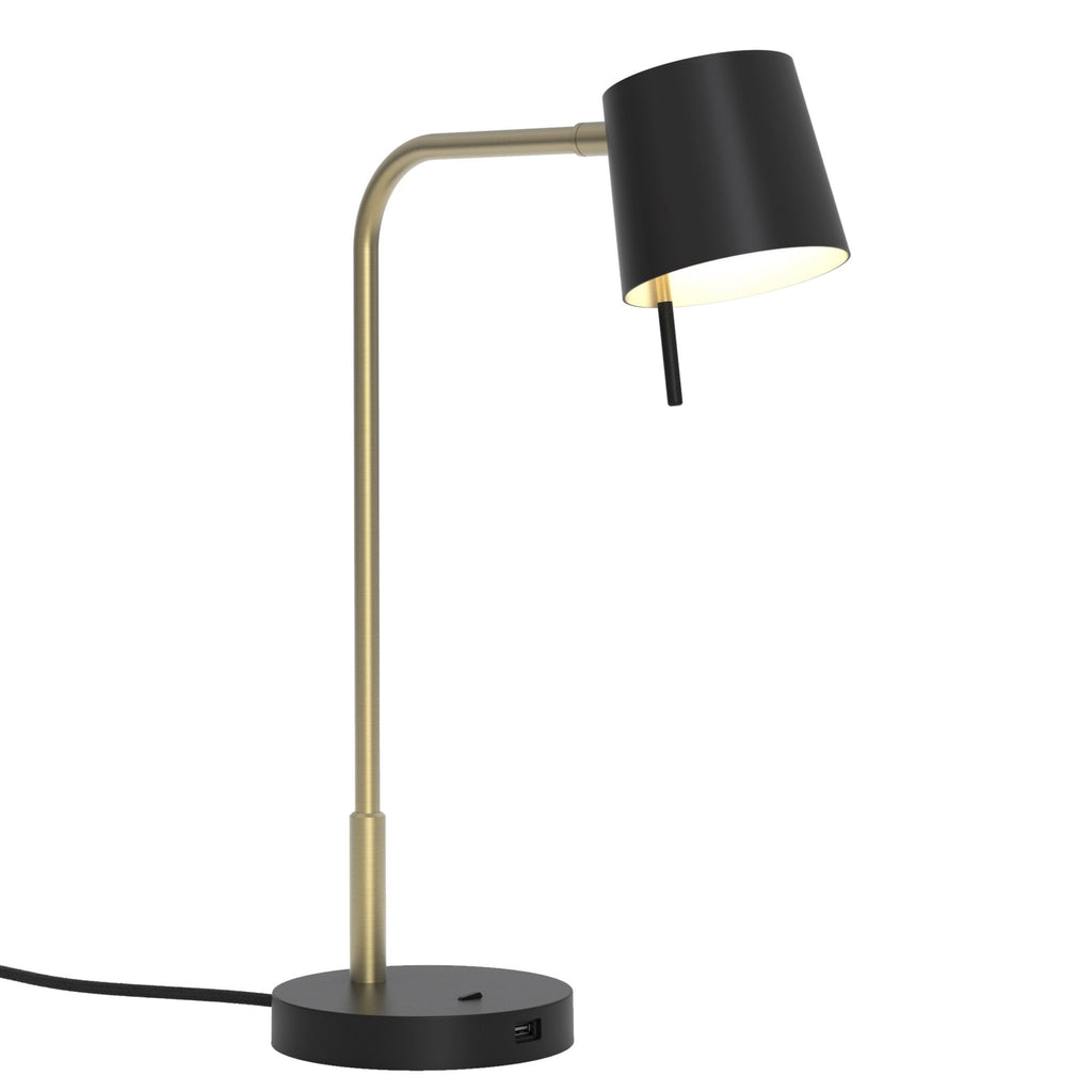 1444008 Miura Desk USB LED Table Light Matt Gold