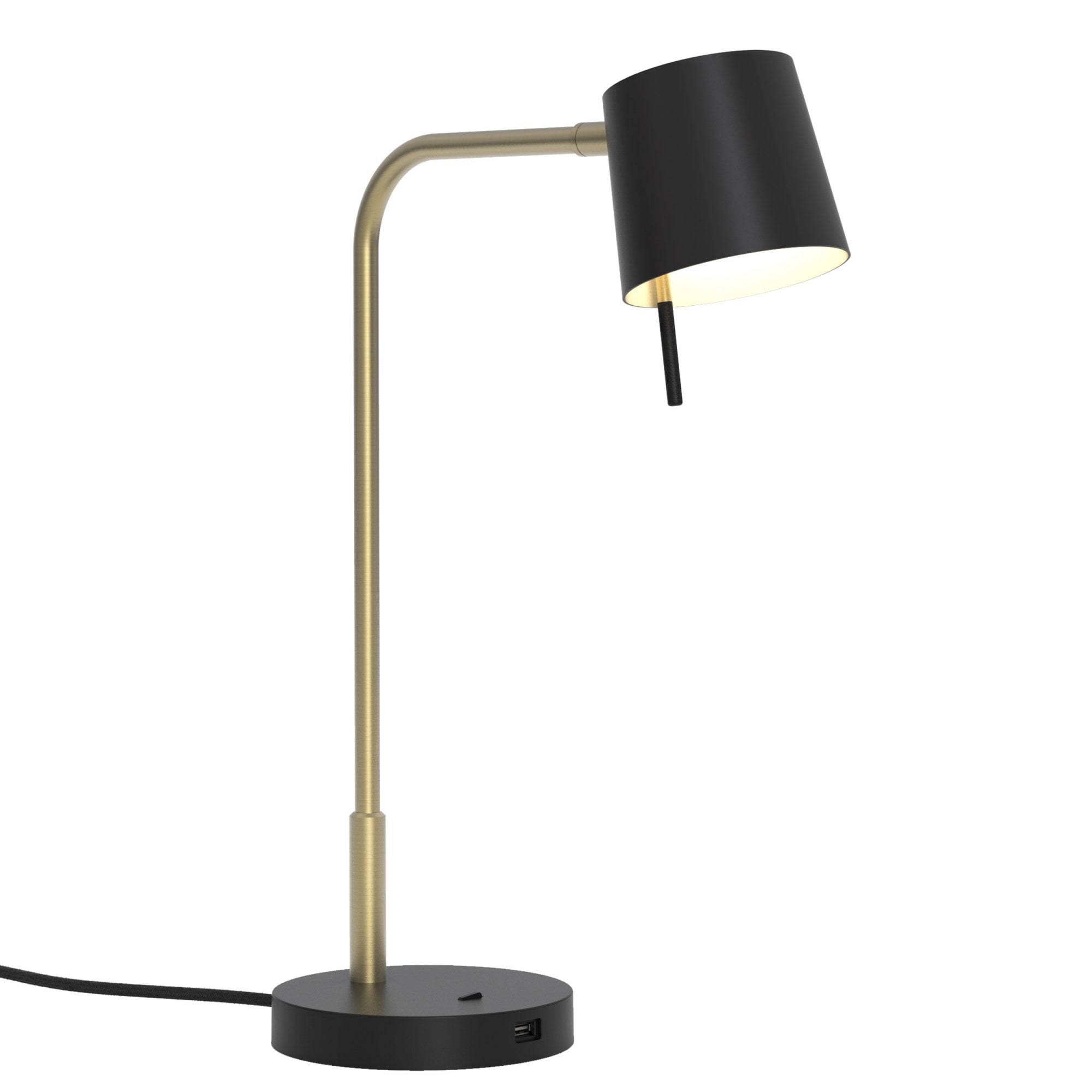 1444008 Miura Desk USB LED Table Light Matt Gold
