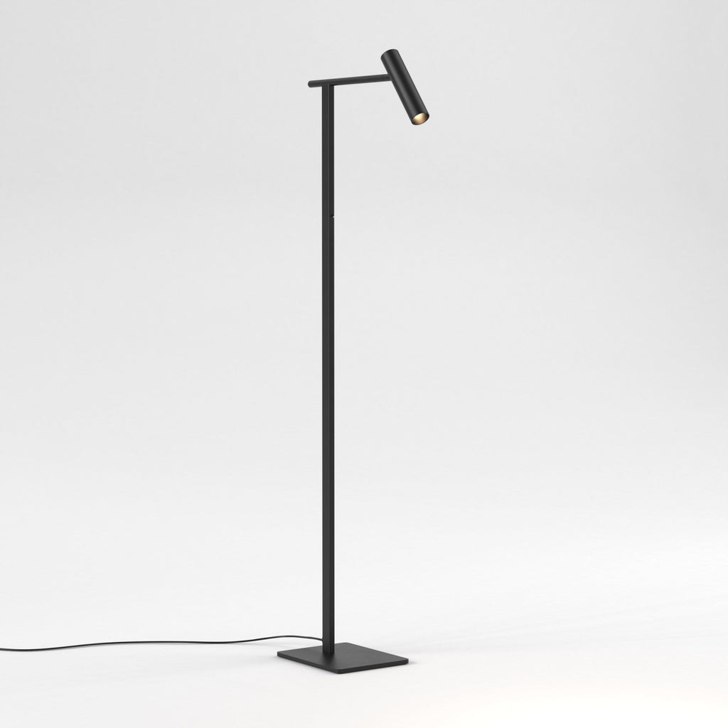 1457001 Leda Floor Light Matt Black