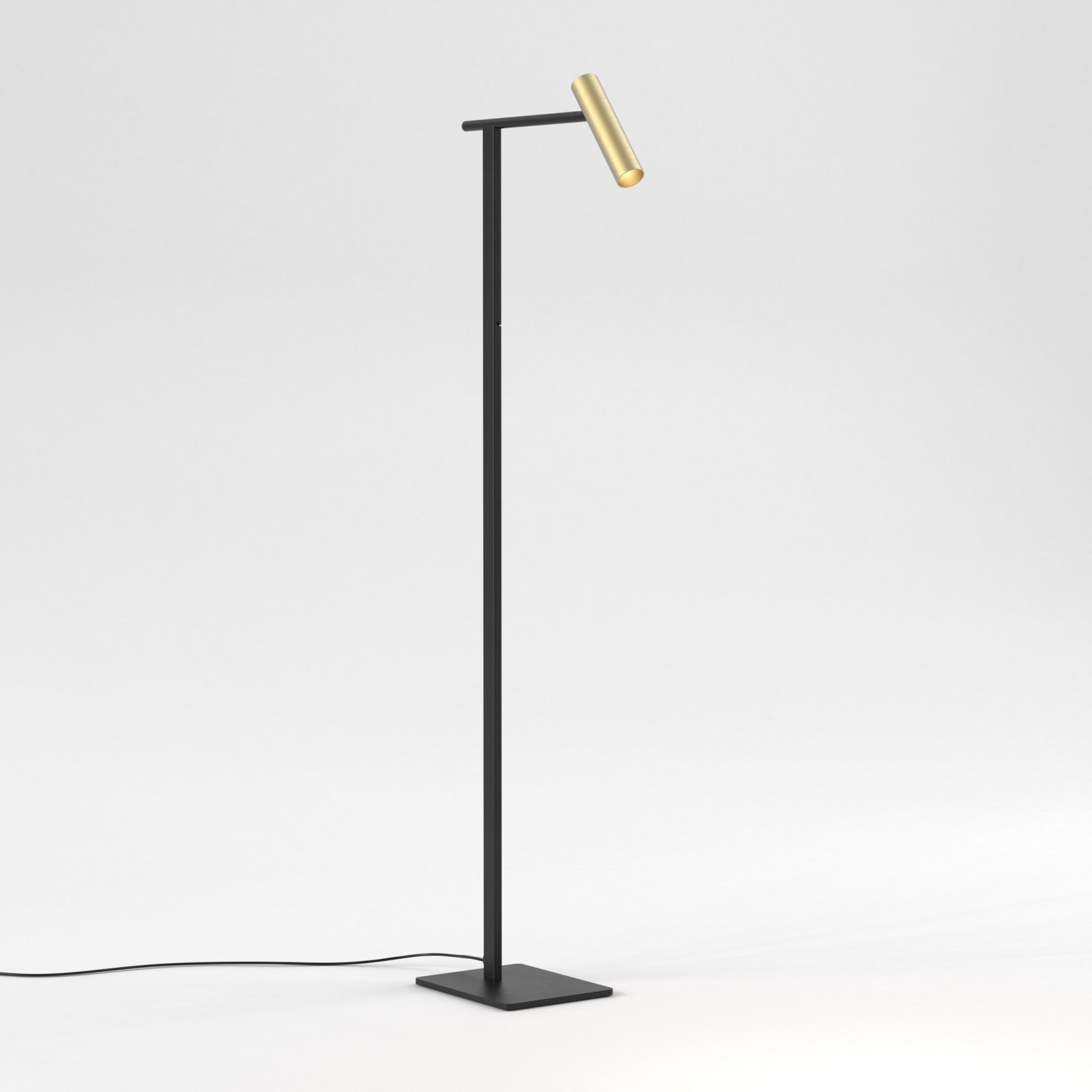 1457001 Leda Floor Light Matt Black