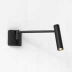 1457004 Leda Swing Arm Reading Light Matt Black