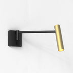1457004 Leda Swing Arm Reading Light Matt Black