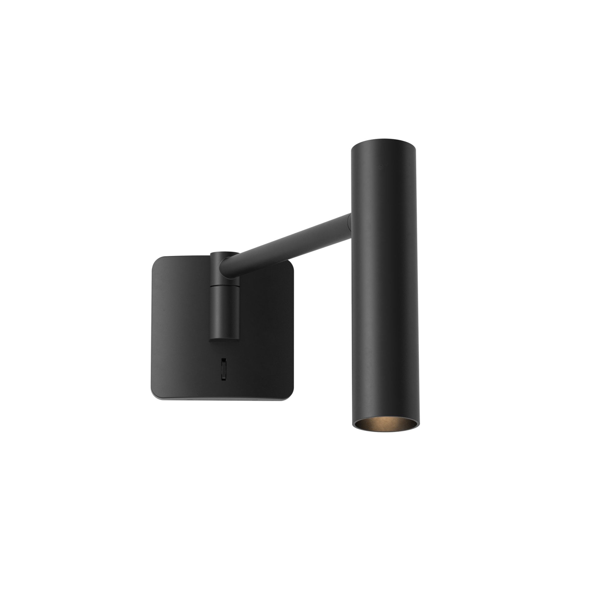 1457004 Leda Swing Arm Reading Light Matt Black