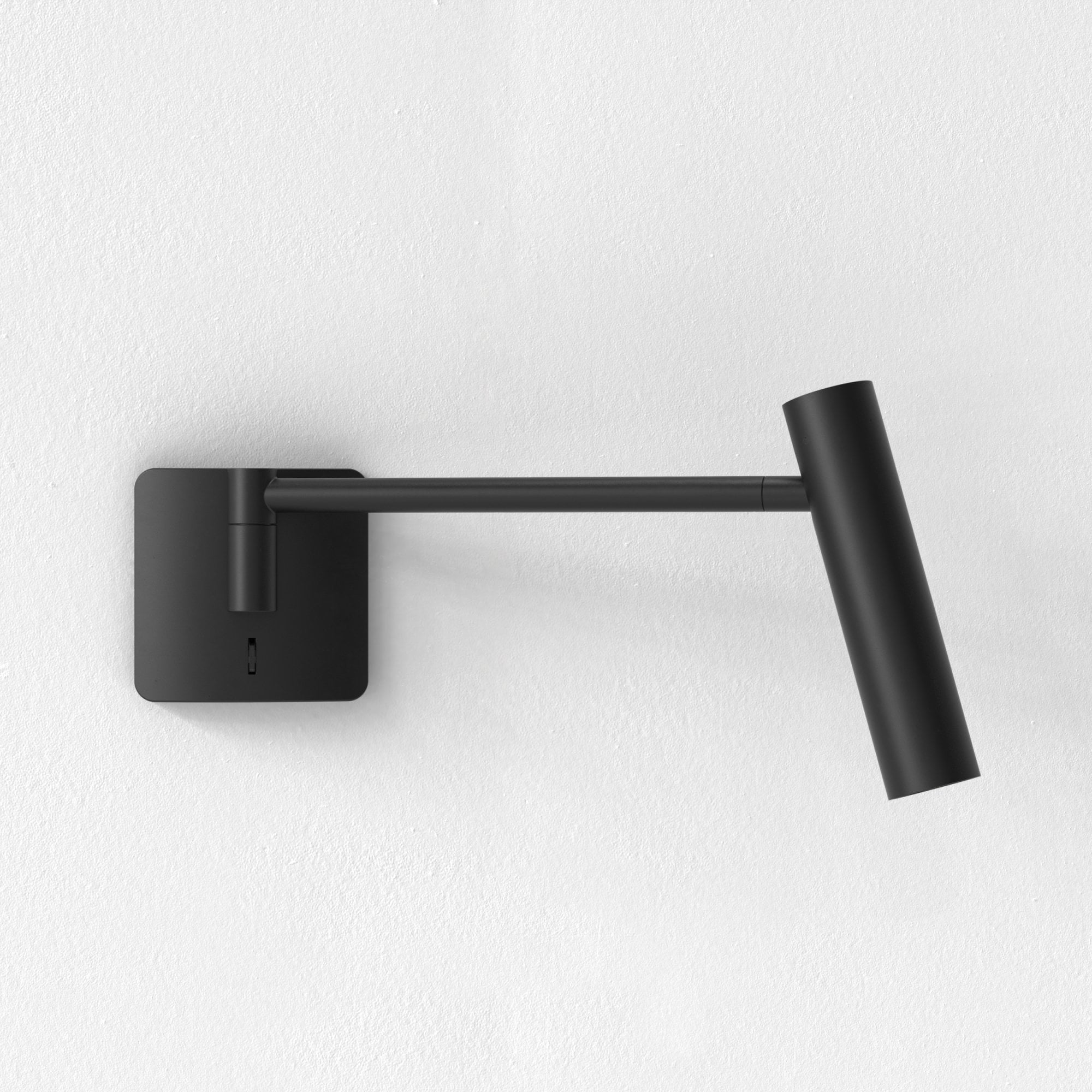 1457004 Leda Swing Arm Reading Light Matt Black