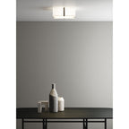 1462001 Ceiling Base 290 2 Light Ceiling Light Matt White