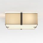 1462001 Ceiling Base 290 2 Light Ceiling Light Matt White