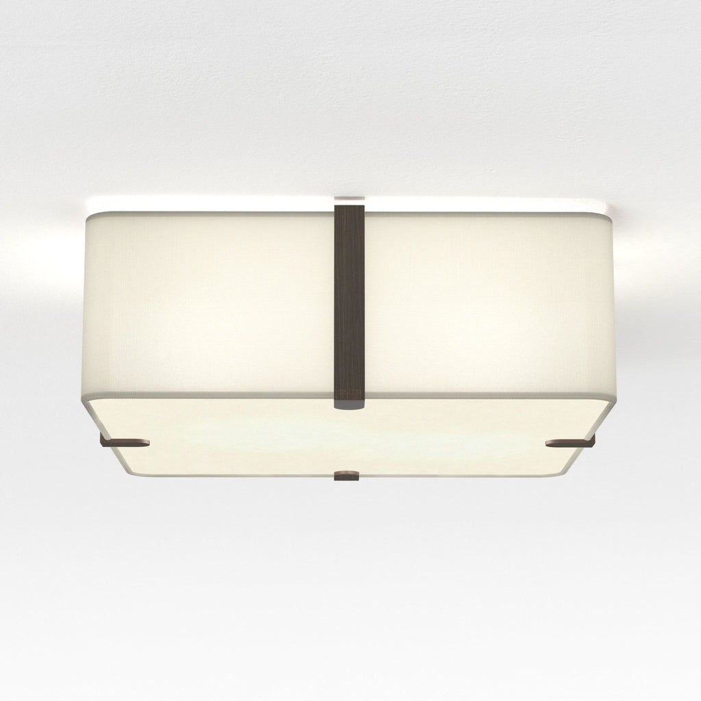 1462001 Ceiling Base 290 2 Light Ceiling Light Matt White