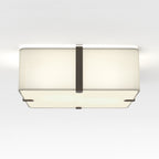 1462001 Ceiling Base 290 2 Light Ceiling Light Matt White
