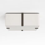 1462001 Ceiling Base 290 2 Light Ceiling Light Matt White