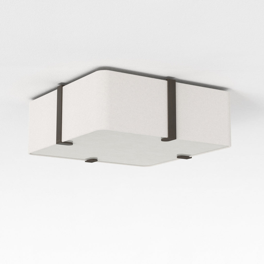 1462001 Ceiling Base 290 2 Light Ceiling Light Matt White