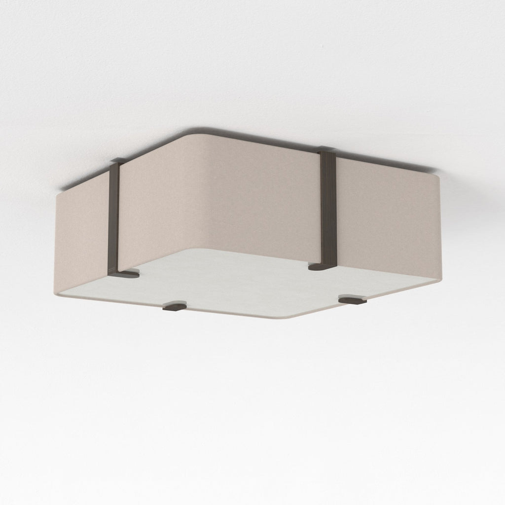 1462001 Ceiling Base 290 2 Light Ceiling Light Matt White