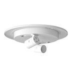 1462001 Ceiling Base 290 2 Light Ceiling Light Matt White