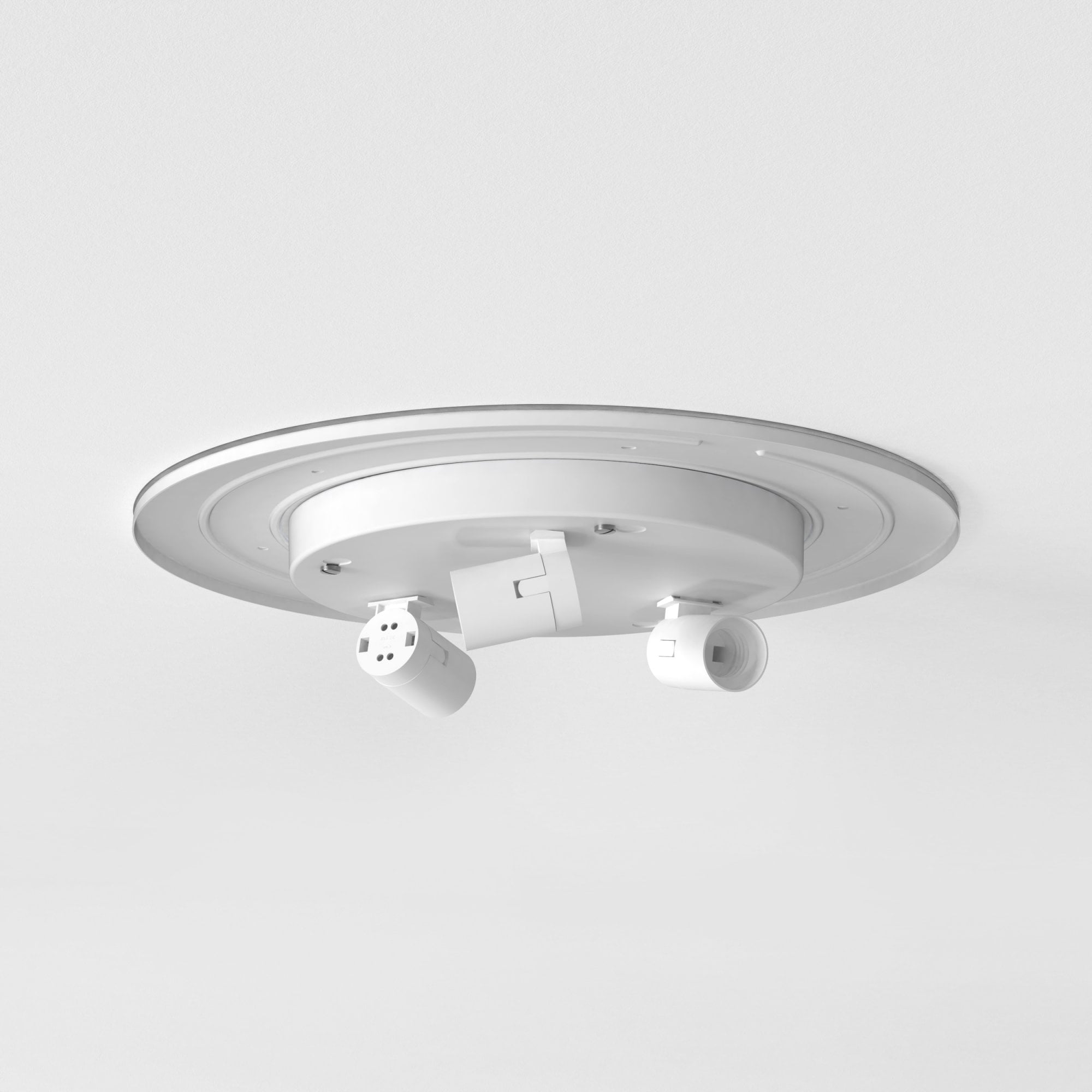 1462002 Ceiling Base 410 3 Light Ceiling Light Matt White