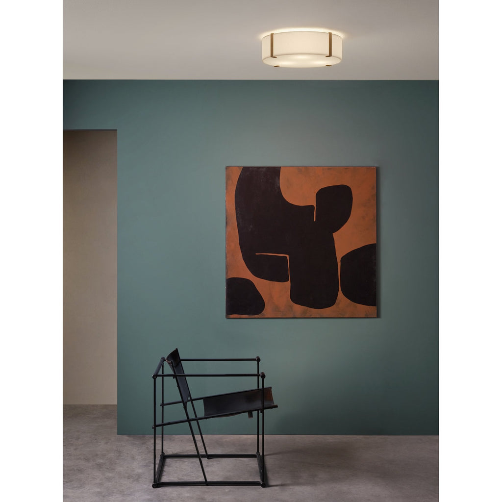 1462002 Ceiling Base 410 3 Light Ceiling Light Matt White