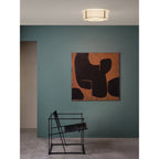 1462002 Ceiling Base 410 3 Light Ceiling Light Matt White
