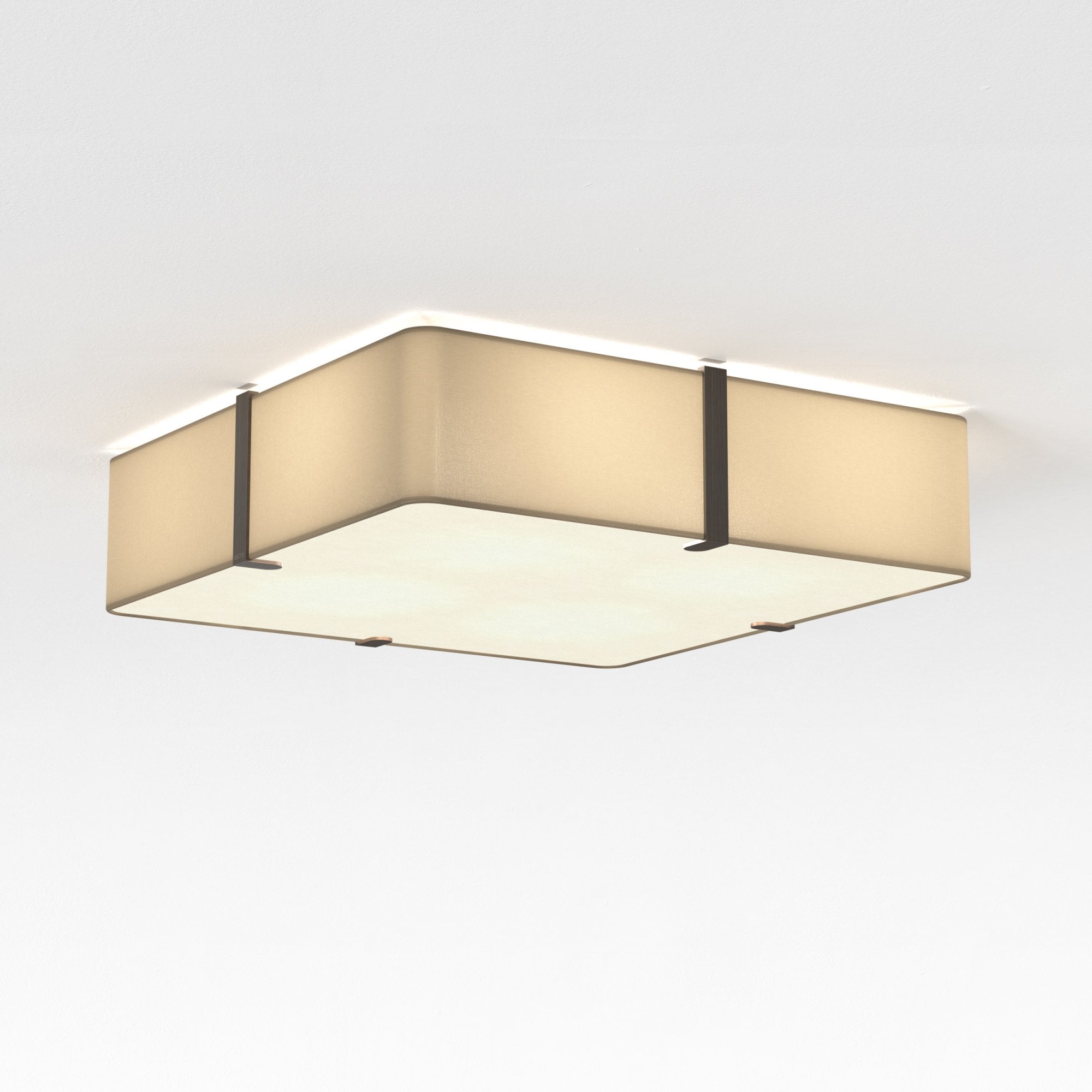 1462003 Ceiling Base 460 4 Light Ceiling Light Matt White