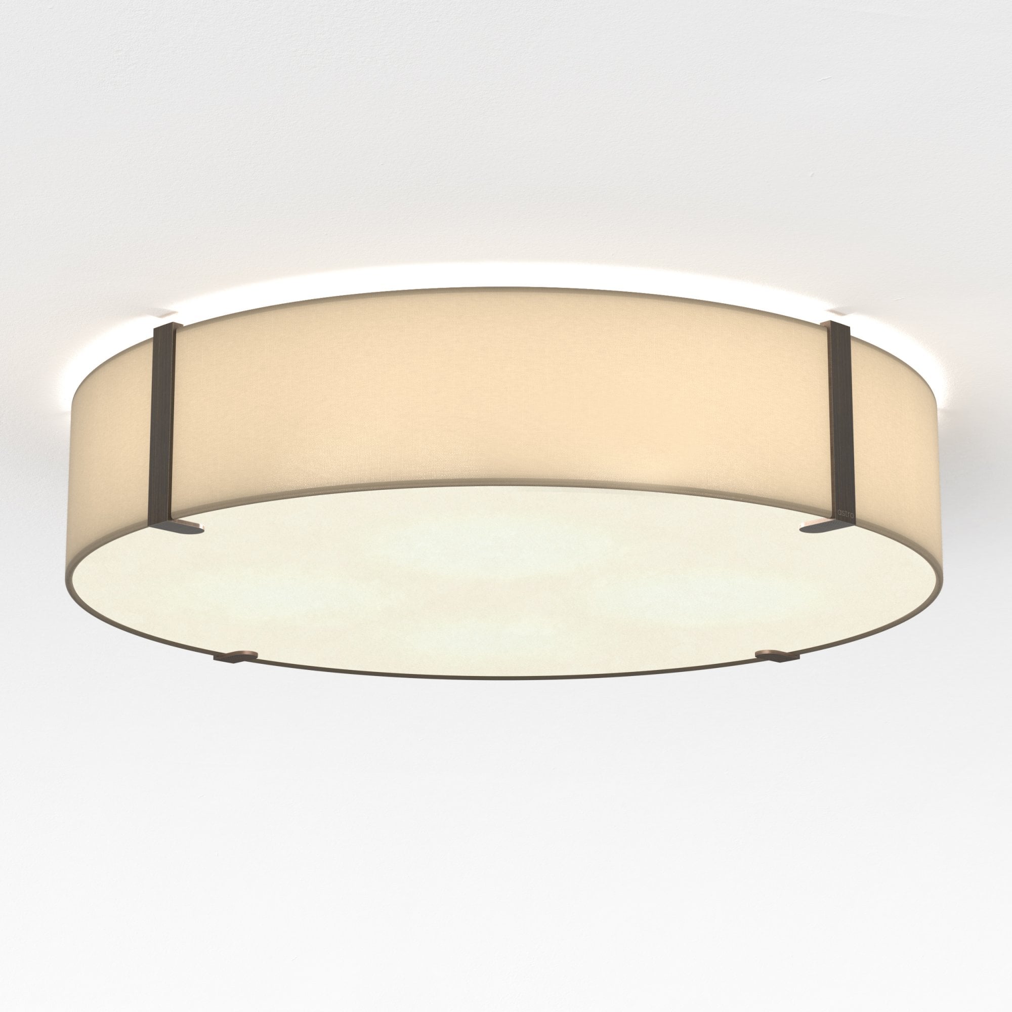 1462003 Ceiling Base 460 4 Light Ceiling Light Matt White