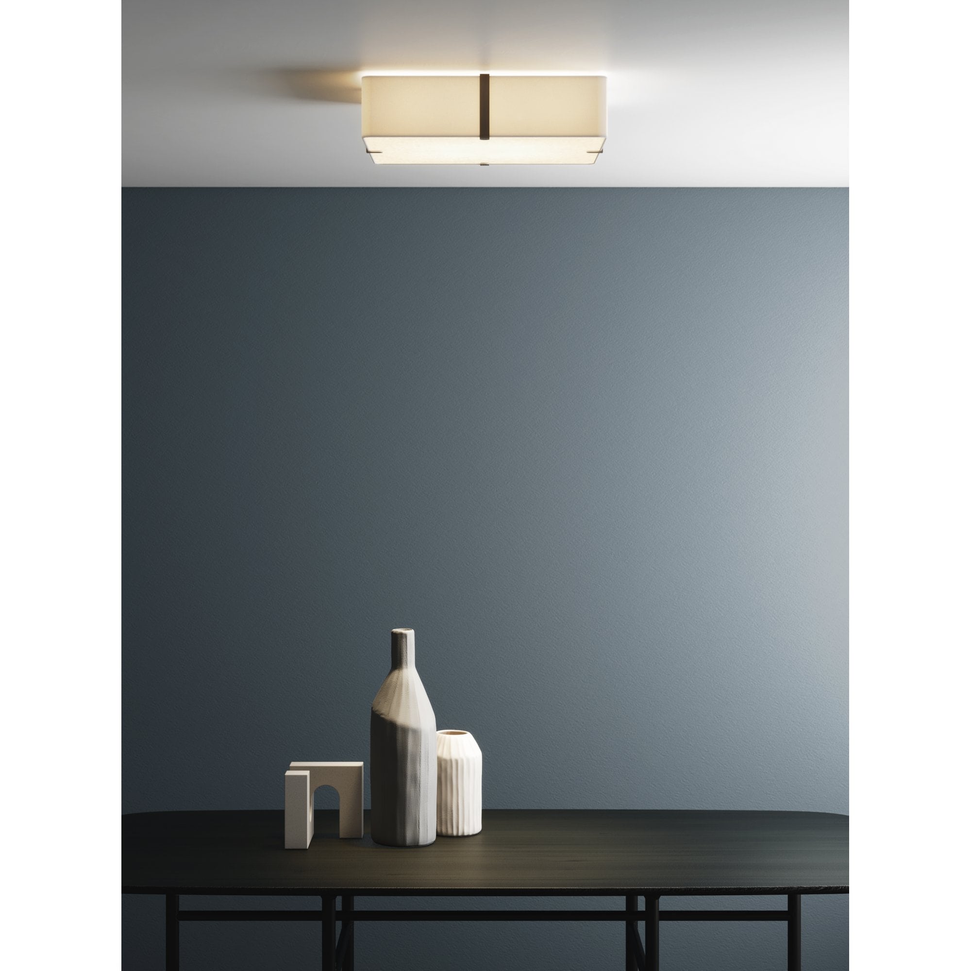 1462003 Ceiling Base 460 4 Light Ceiling Light Matt White