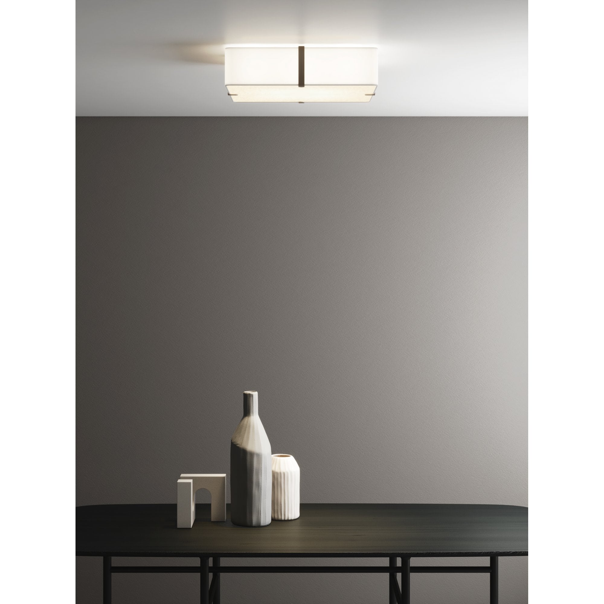 1462003 Ceiling Base 460 4 Light Ceiling Light Matt White