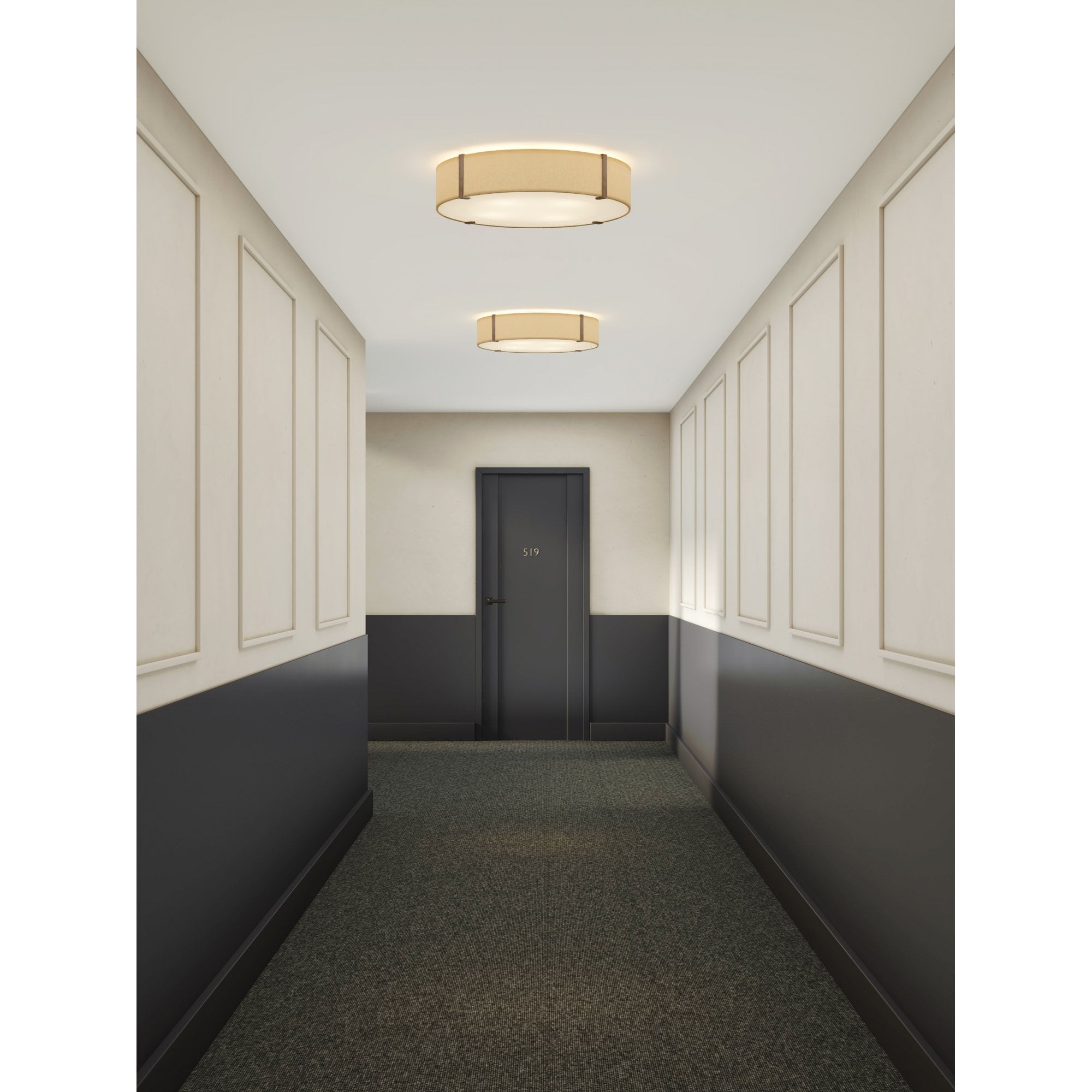 1462003 Ceiling Base 460 4 Light Ceiling Light Matt White