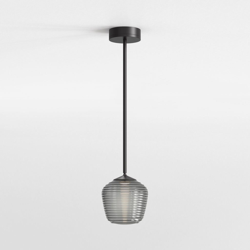1464003 Nara Bathroom LED Pendant Light Matt Black