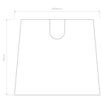 5018052 Cone 105 Shade Matt Black