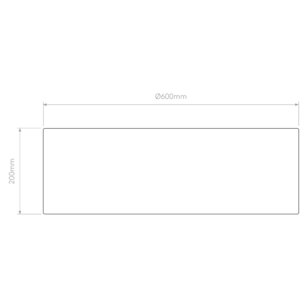 5038002 Cambria 600 Shade White