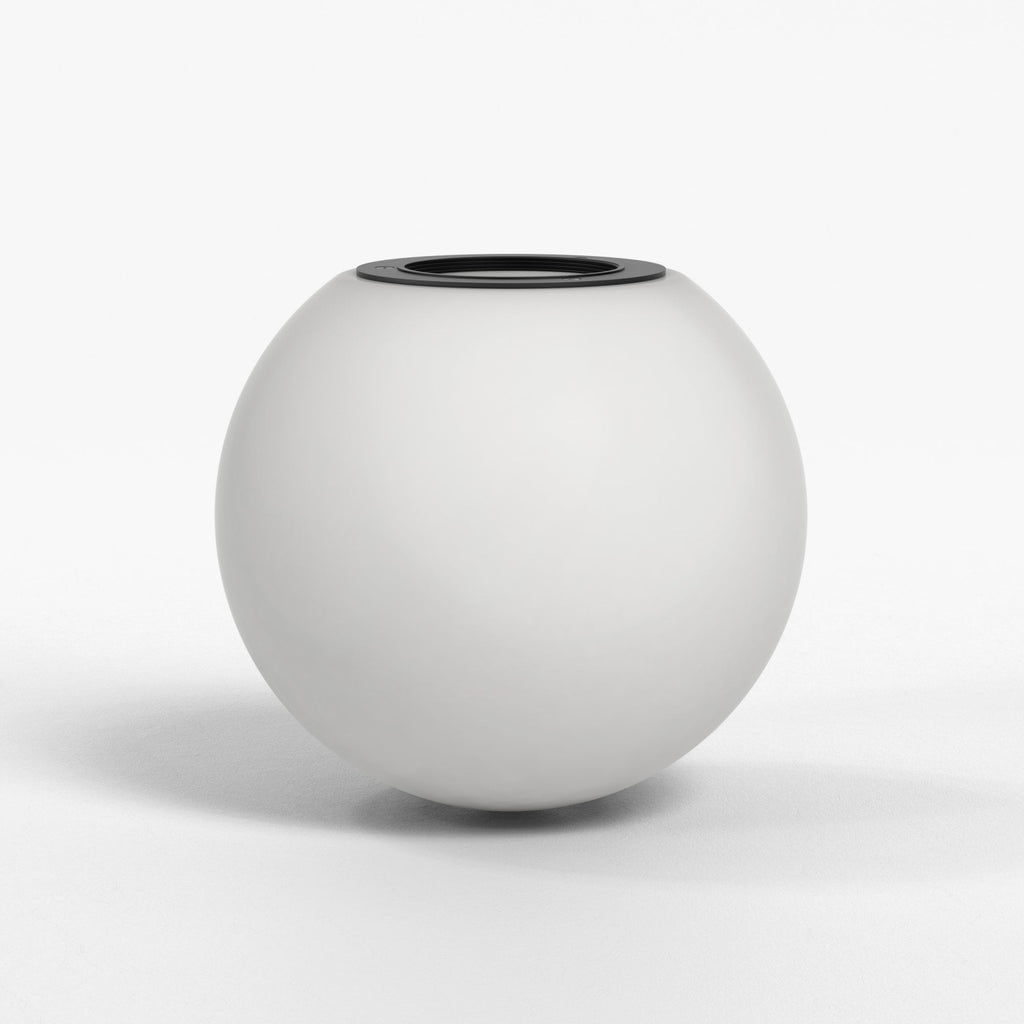 5039001 Nara Globe Glass Shade White (Opal) (S)