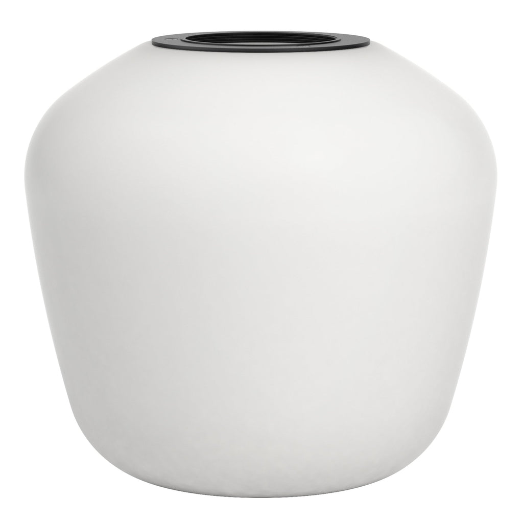 5039003 Nara Taper Glass Shade White (Opal)