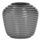5039004 Nara Taper Ribbed Glass Shade Smoke