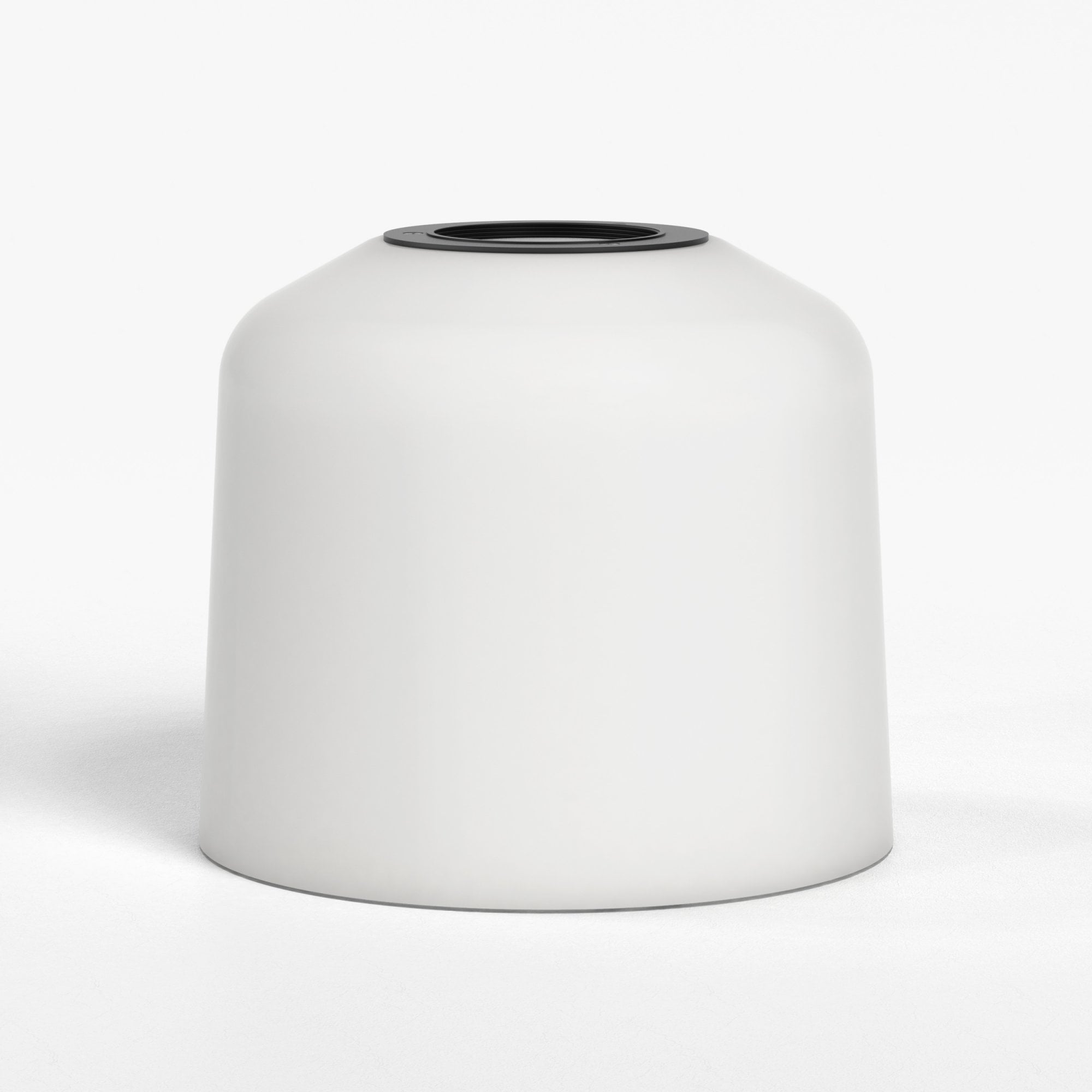 5039005 Nara Cone Glass Shade White (Opal)