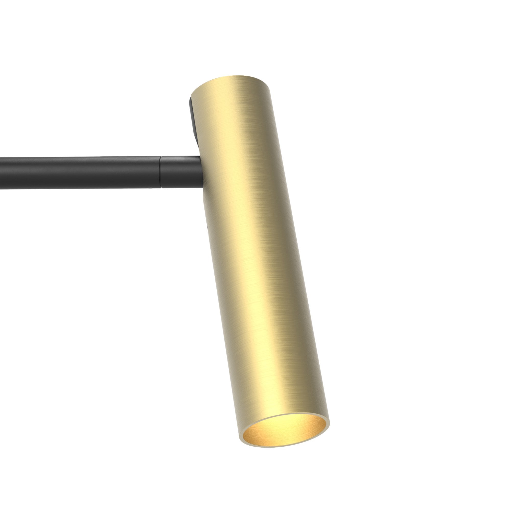 5040005 Leda Round Shade Matt Gold