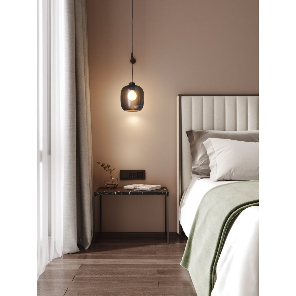 5041001 Curve Glass 220 Shade Dark Smoke