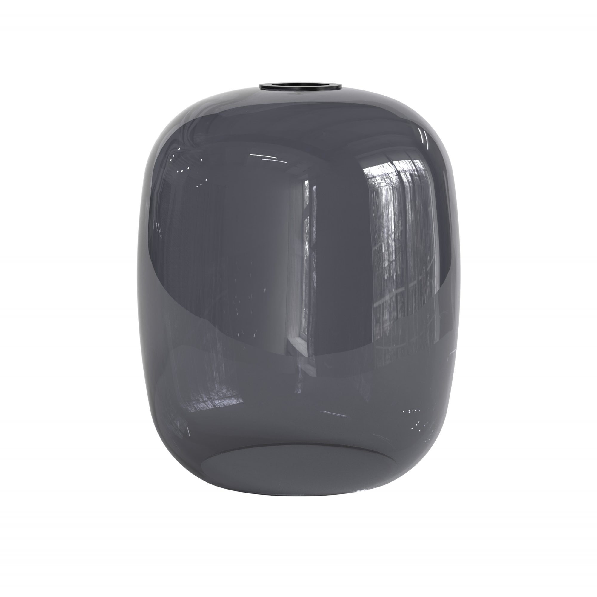 5041002 Curve Glass 285 Shade Dark Smoke