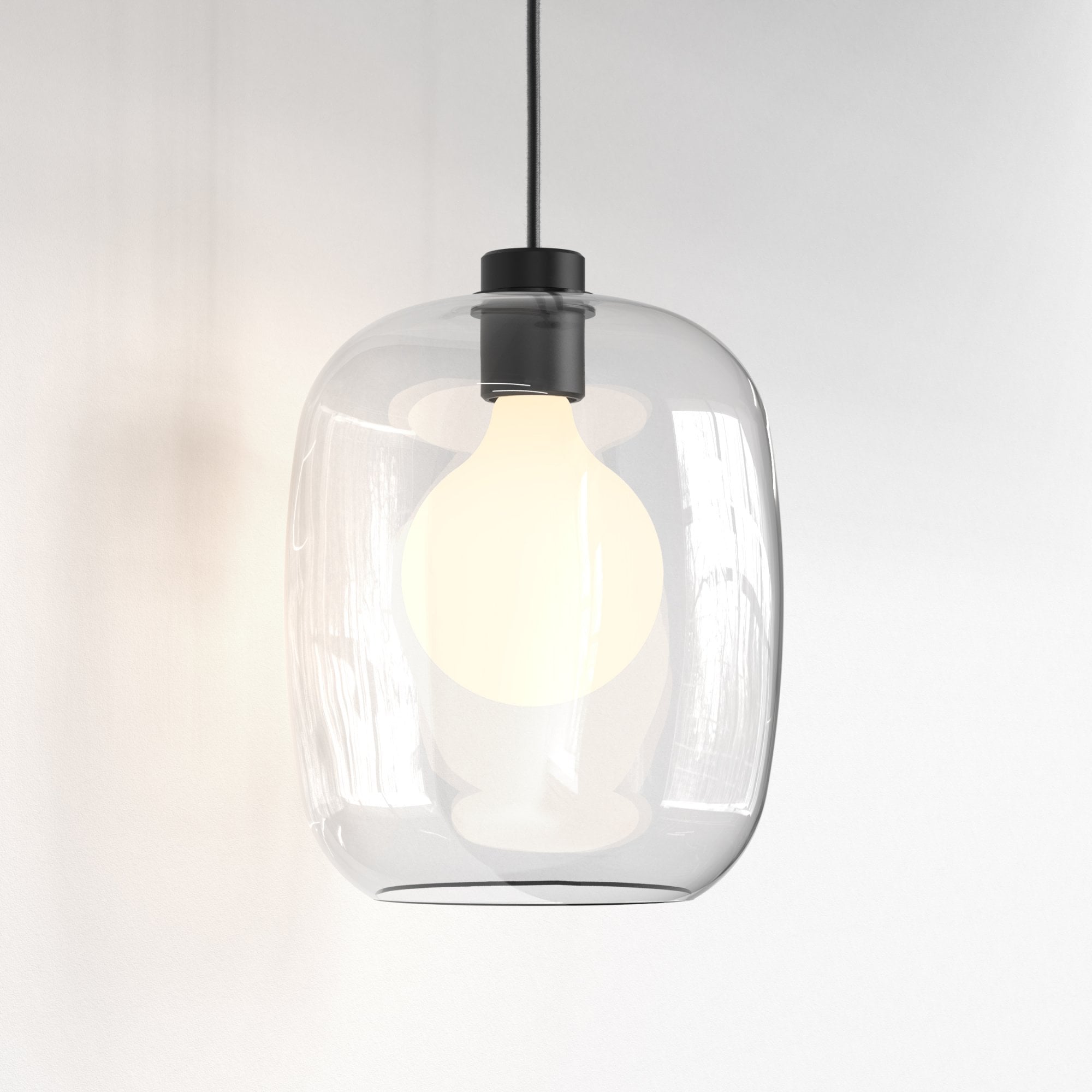 5041004 Curve Glass 285 Shade Clear
