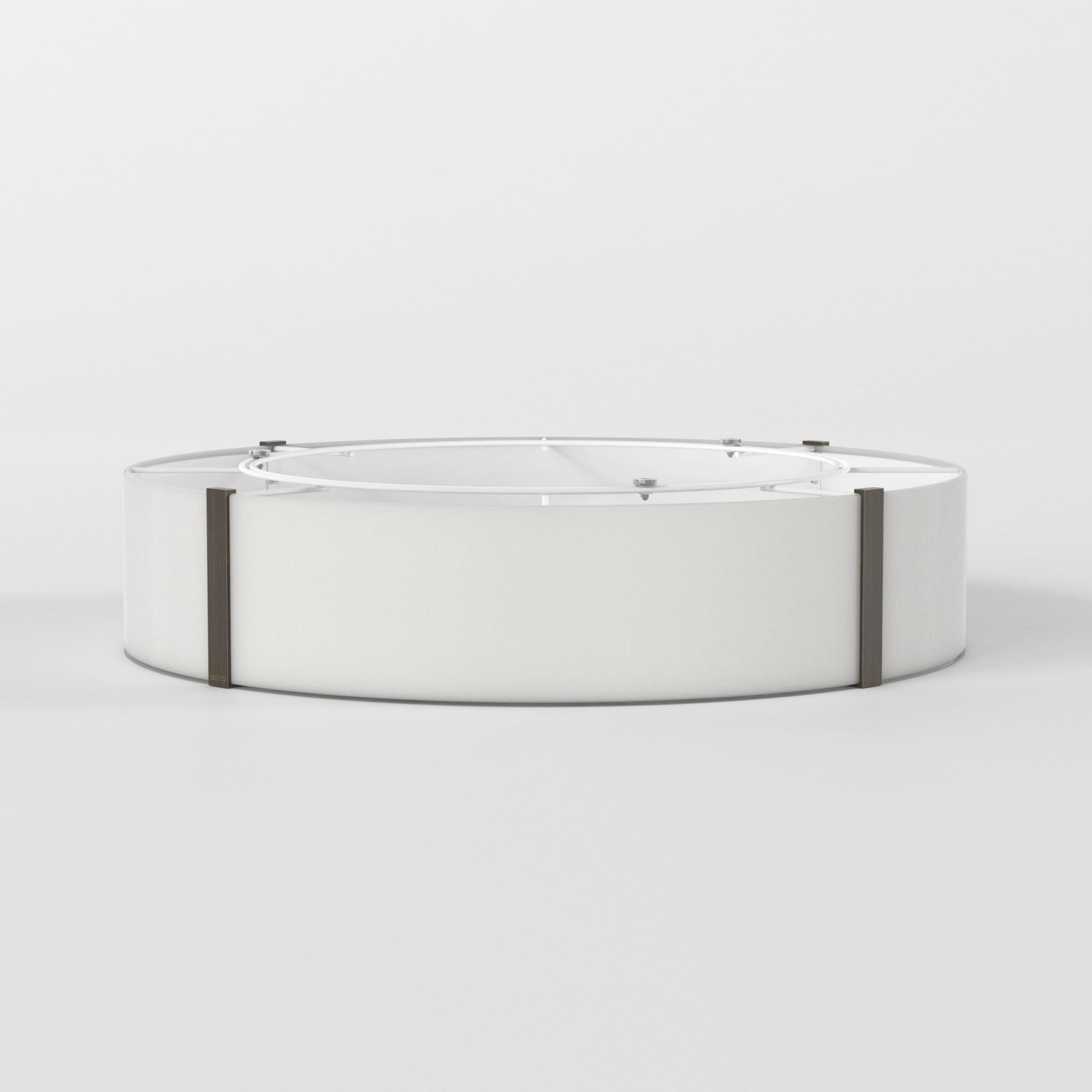 5042003 Elba Round 600 Shade White