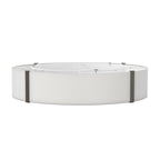 5042003 Elba Round 600 Shade White