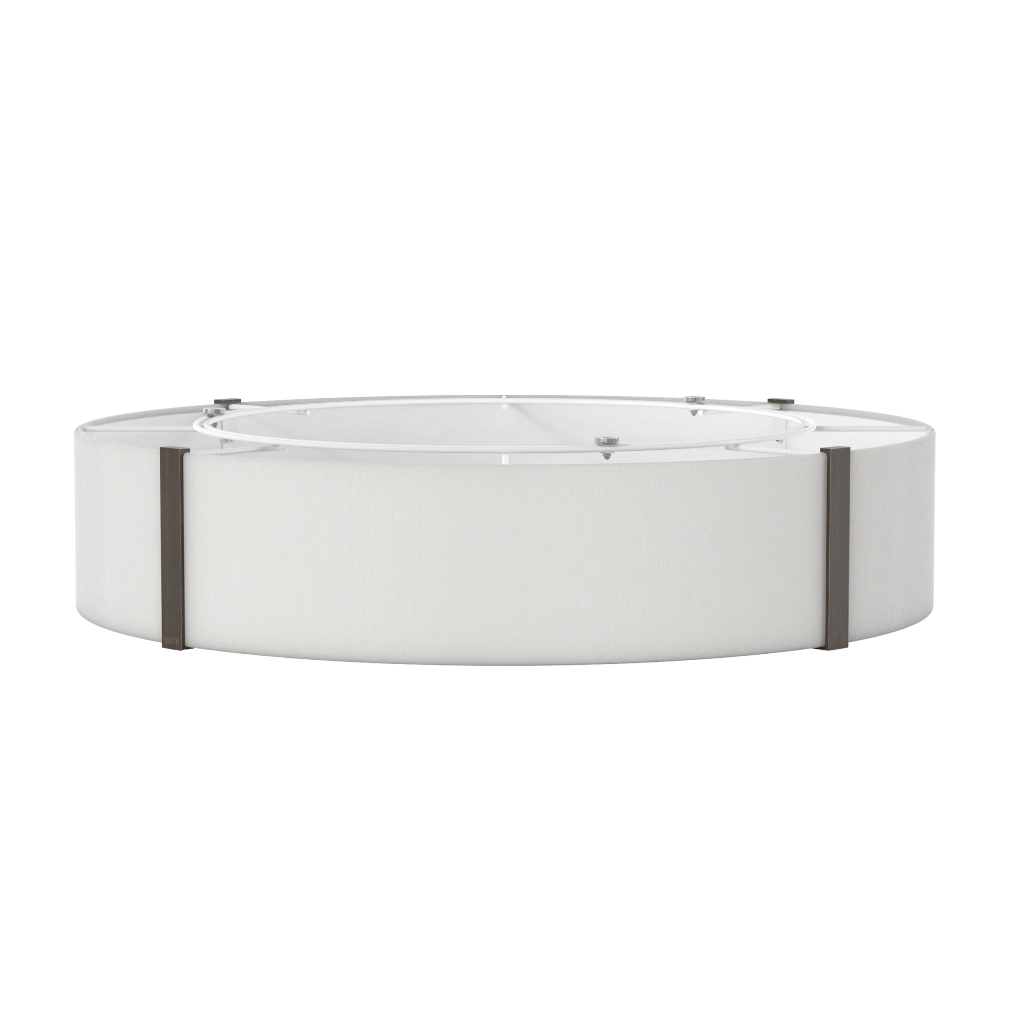 5042003 Elba Round 600 Shade White