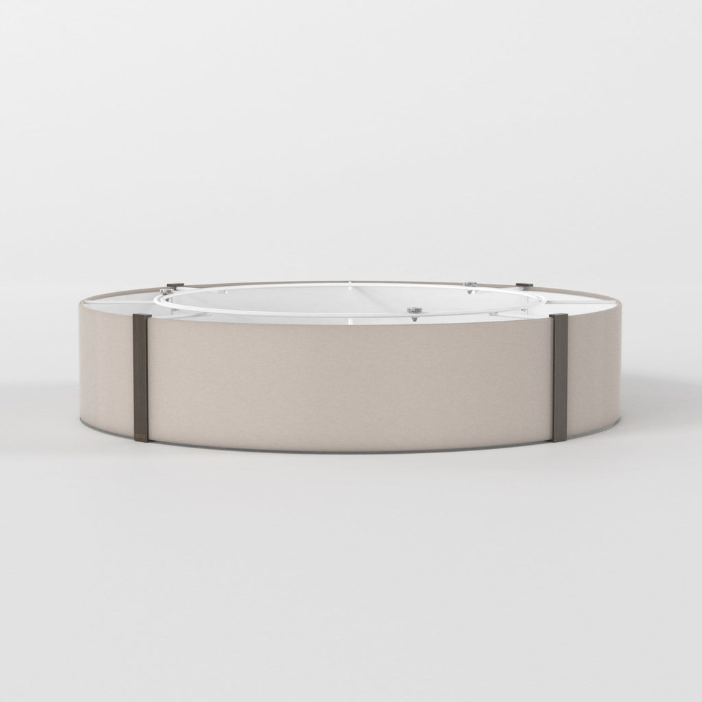 5042004 Elba Round 600 Shade Putty