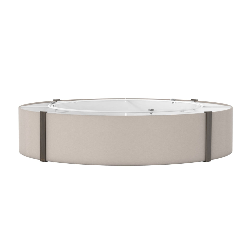 5042004 Elba Round 600 Shade Putty