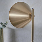 102369 Cape Task Floor Lamp Antique Brass