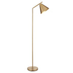 102369 Cape Task Floor Lamp Antique Brass