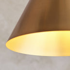102891 Cape Pendant Antique Brass