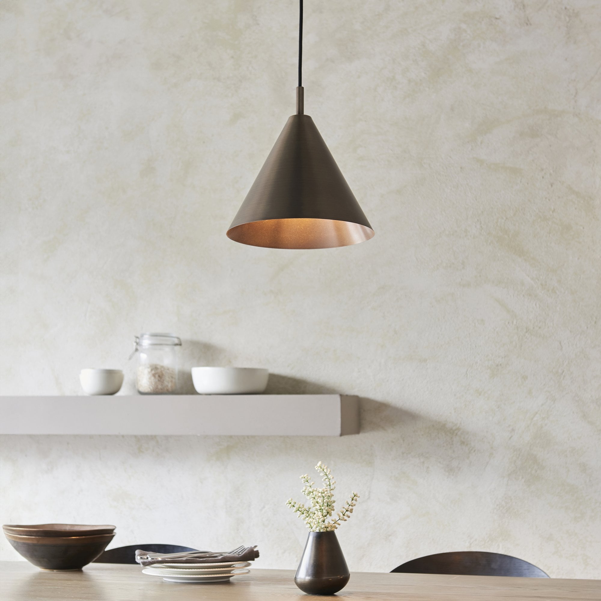 102892 Cape Pendant Antique Bronze